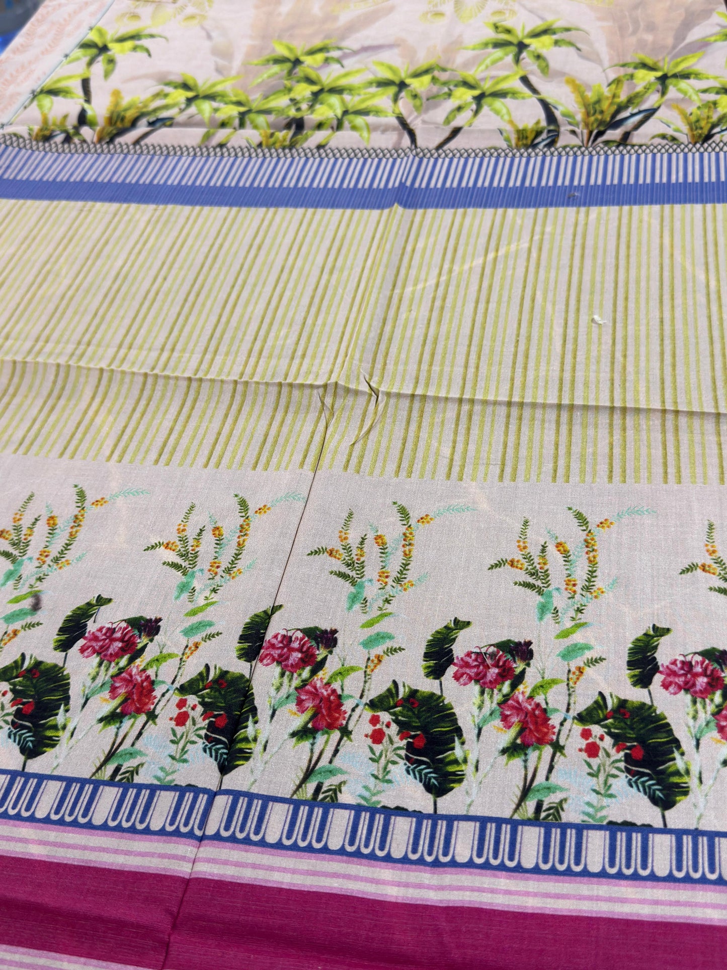 Unstitched Lawn Kurti in Only 499/-