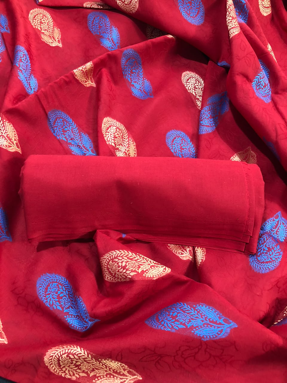 Jacquard RedGold Lawn 2 Pcs Collection