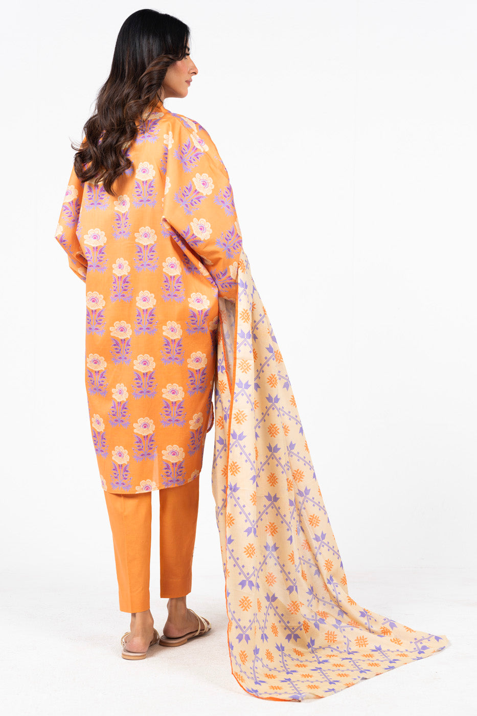 alkaram prints Digital Lawn Unstitched 3 Pieces ❤️