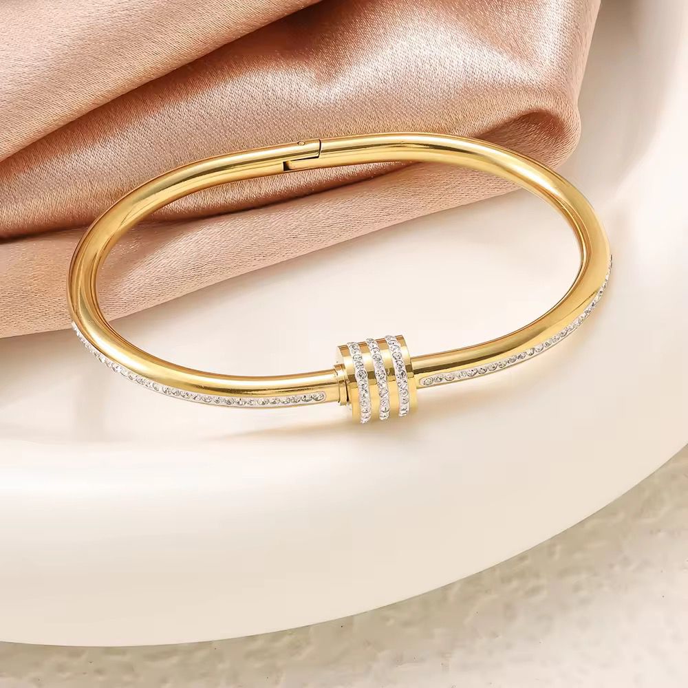 Stainless steel Dram skru handcuff ❤️