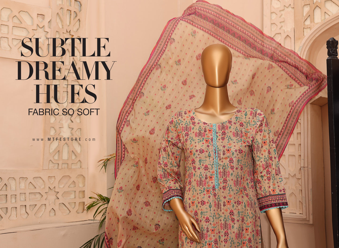 ZEENAT By MTF 100% ORIGINAL CHIKENKARI TROUSER 3PCS ππΌβ€οΈ