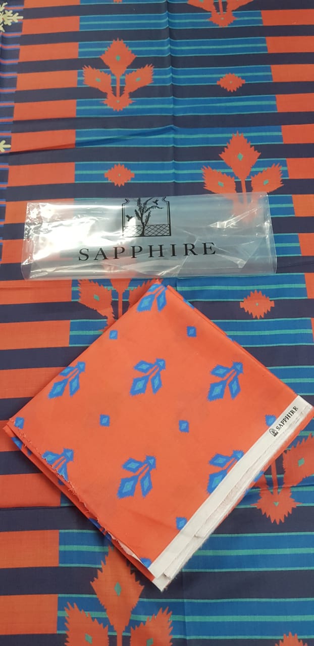 Sapphire Shirt Dupatta Lawn 2Pcs π₯