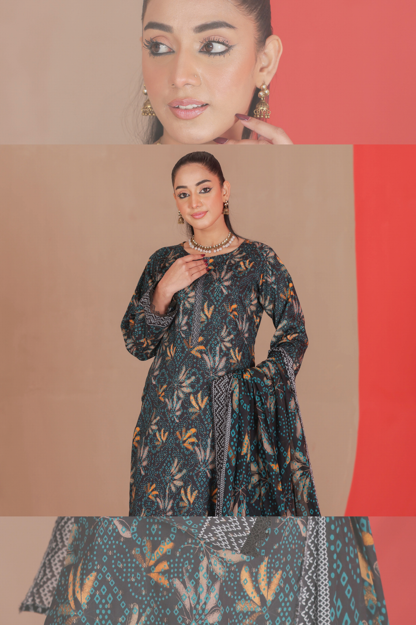Flat 50% Off Lamisah Jade Broshia Jacquard 100% Original Lawn Unstitched in Wholesale π₯³π―β