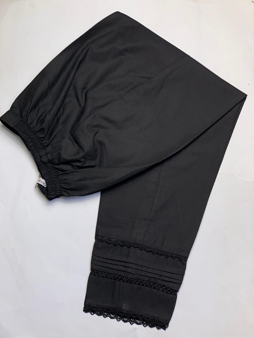 Cotton Stitched Dyed Designing Trouser ✨❤️