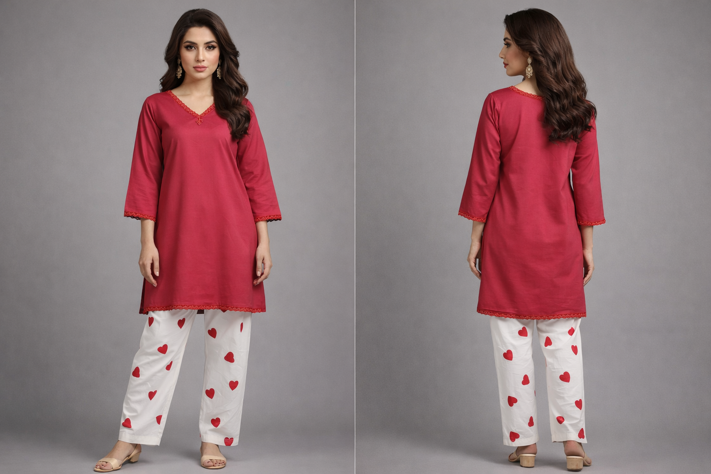 SANASAFINAZ Stitched CORDSET 2PCs Cotton β Ready to Wear