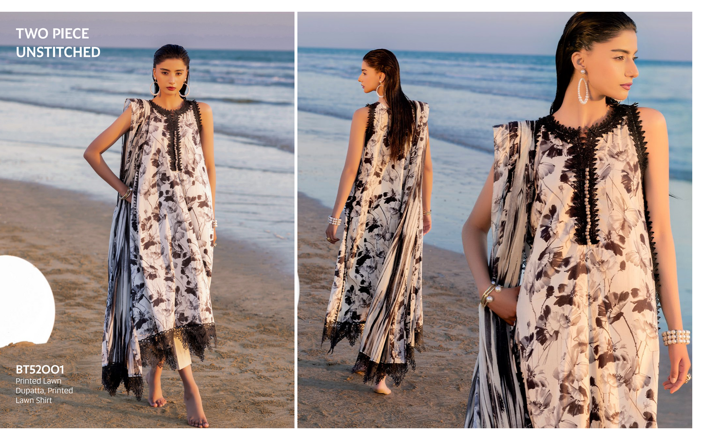 NOIR BLACK & WHITE COLLECTION 2025 BY GulAhmed đĽâ¤ď¸