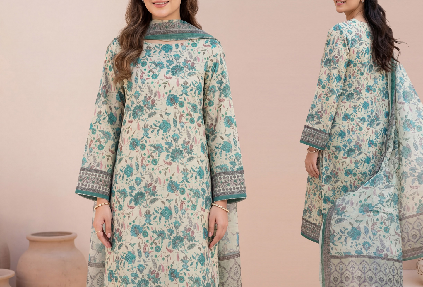 Salitex FLora Airjet Lawn 3PC Collection 2026 Vol - 2
by Sana & Sara Design # SSW6U3P405UT