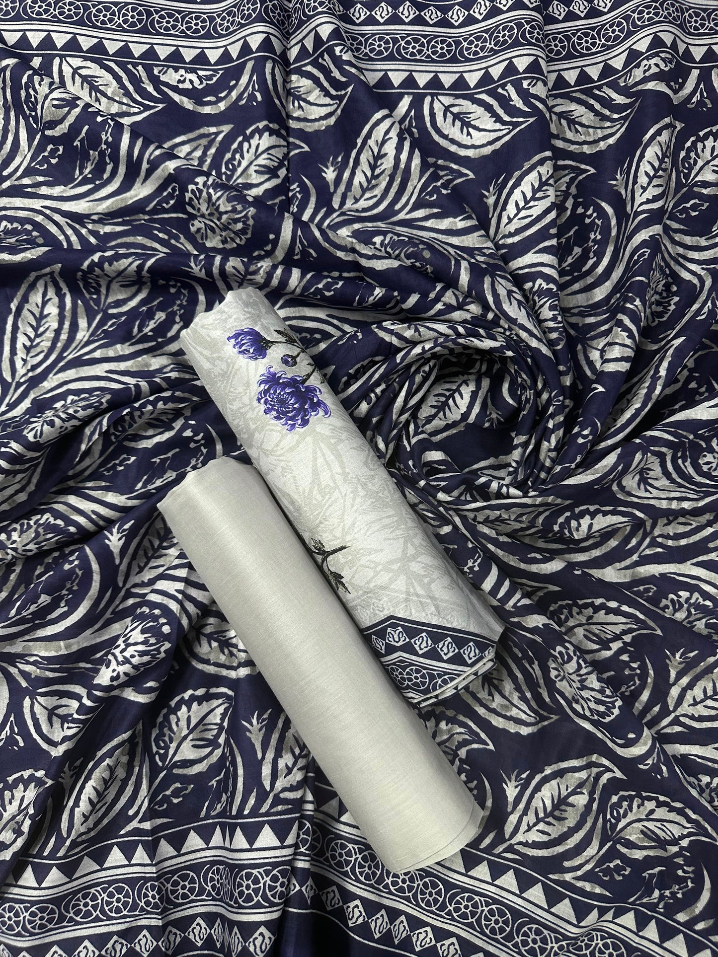 Bin Saeed Vol. 2 Lavender Printed 3Pcs