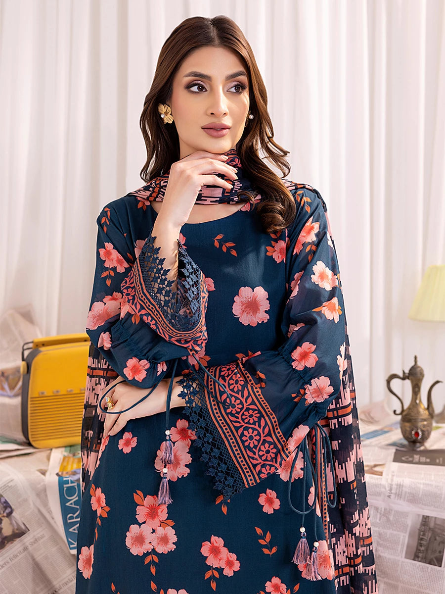 Salitex Laira Unstitched Lawn 3 Pieces Vol III 🔥❤️
