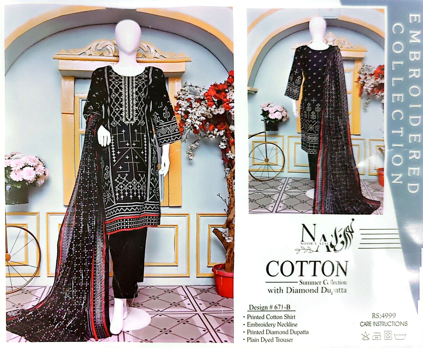 NOOR E AZAL EMBROIDERY COLLECTION