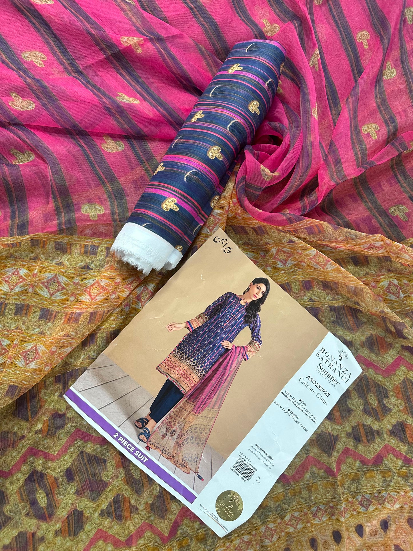 Bonanza Satrangi ASO232P23
Celeste Glam 2 PCs