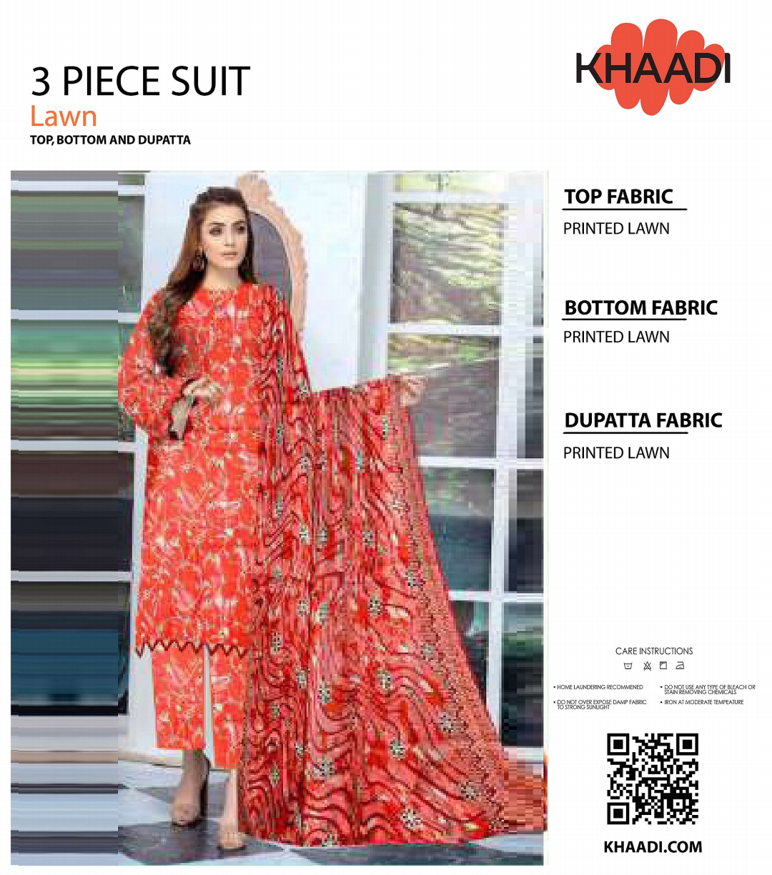 KHAADI Unstitched Lawn 3 Pieces in Wholesale Price π₯β€οΈ