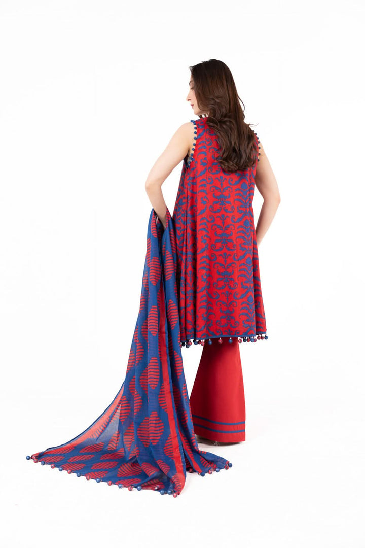 Alkaram Digital Printed Lawn 3 Piece 😉🧡