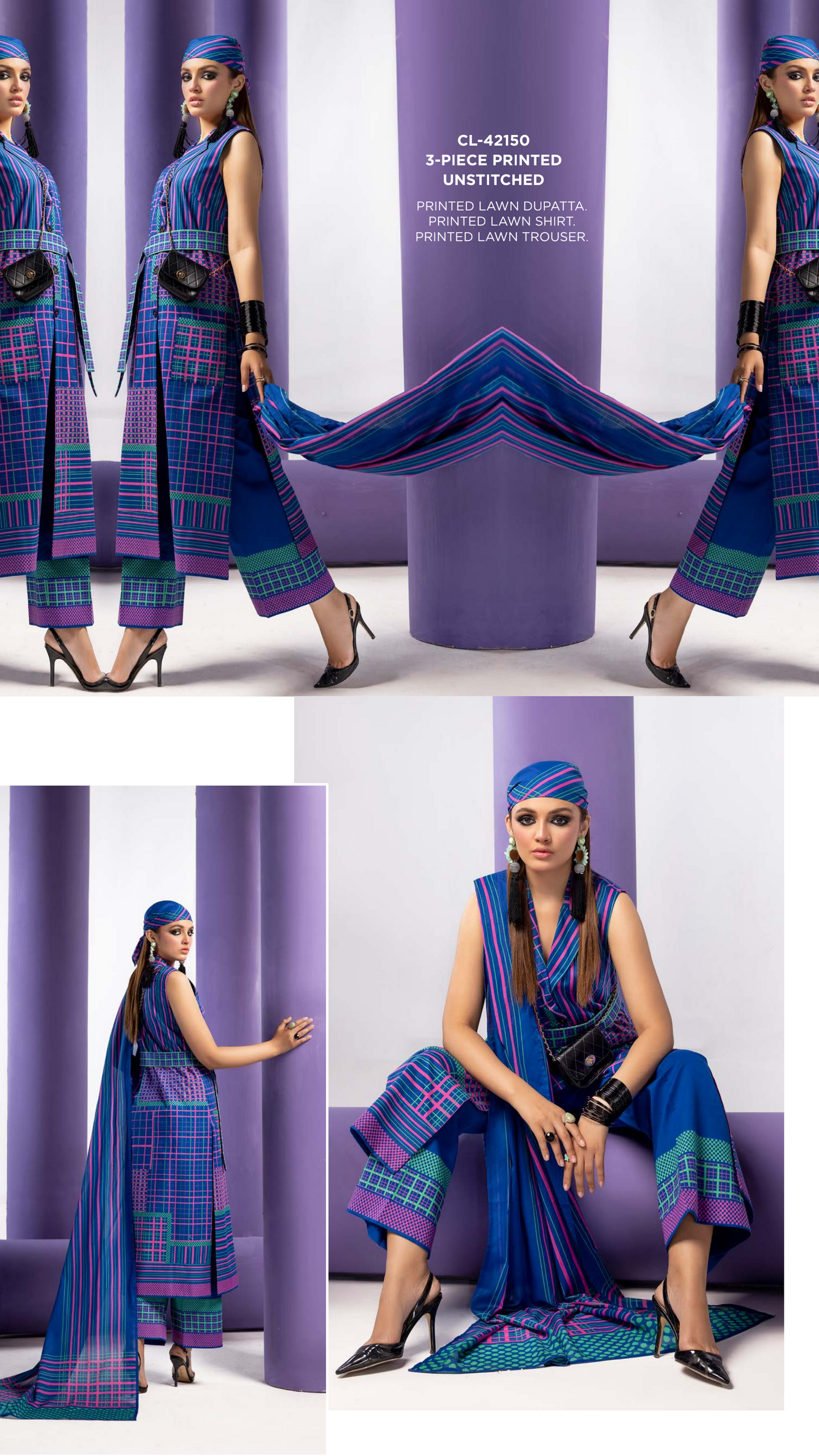 GulAhmed Original Lawn Unstitched 3 Pieces ππ₯β¨