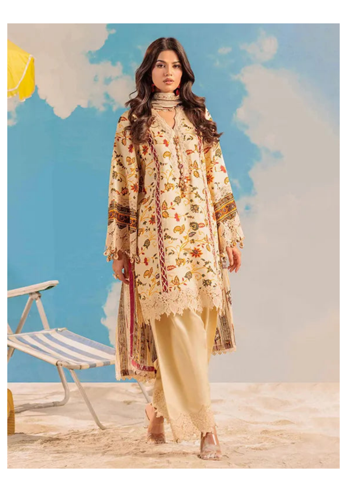 BONANZA DORIA LAWN UNSTITCHED 3 PIECE ⚡👌💜
