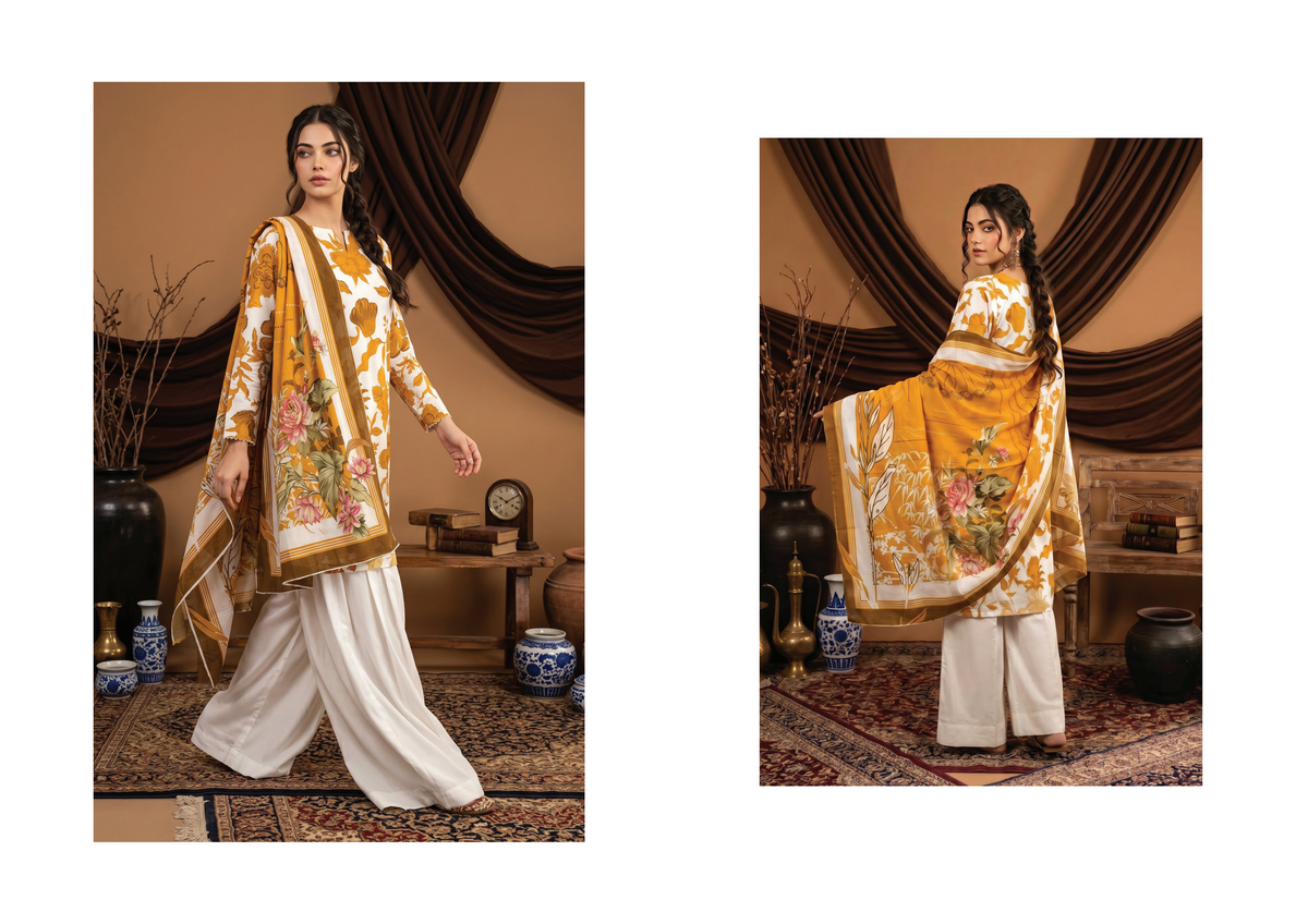 SALINA D-04 DIGITAL PRINTED LAWN 3PCS