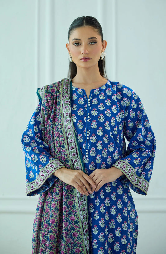 β¨ORIENT 100% ORIGINAL Unstitched Lawn 3 Pieceβ¨ Design #OTL-20405