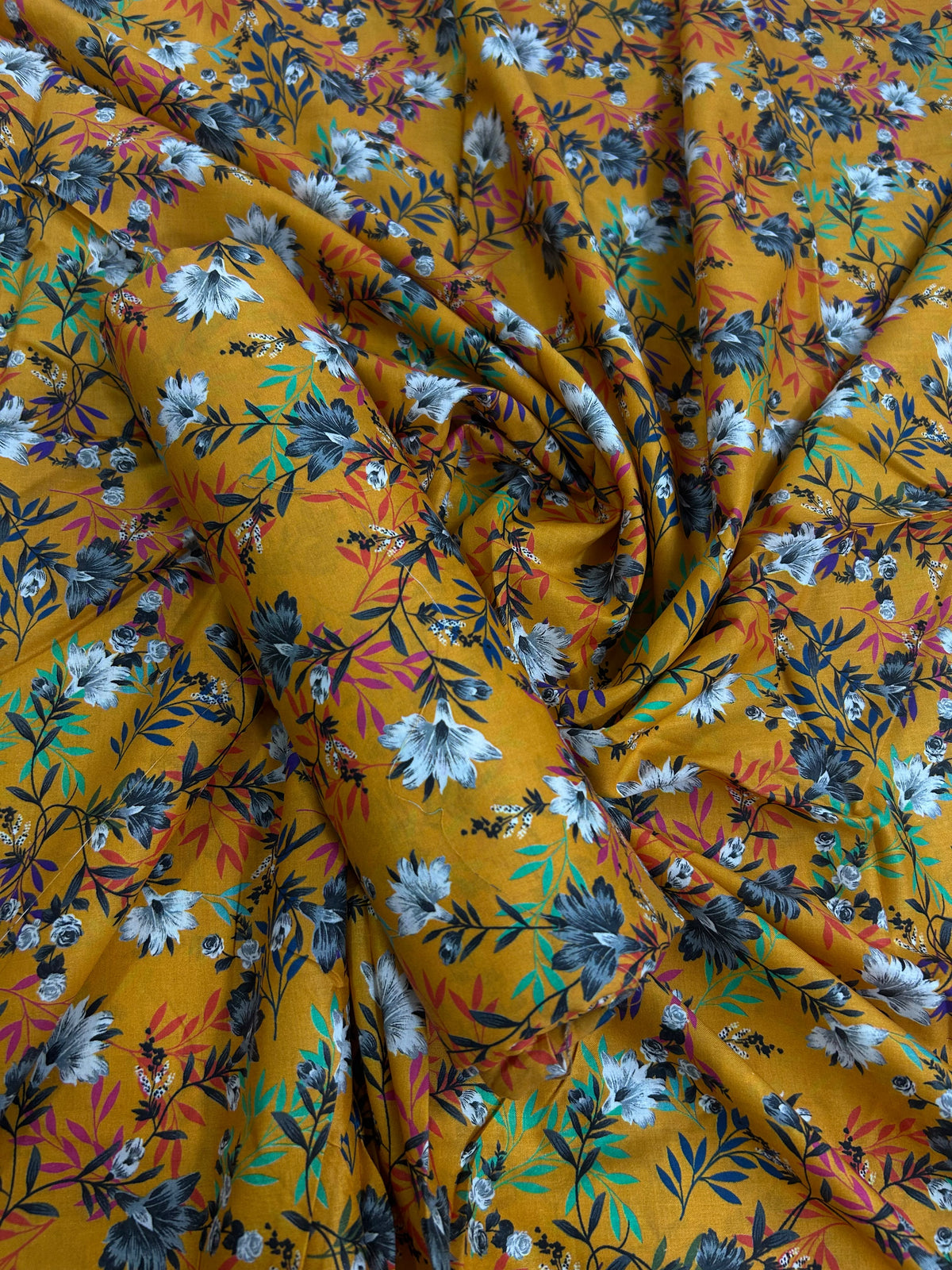 Mi Creation By Dr.Haris Ochre Lawn 2Pcs