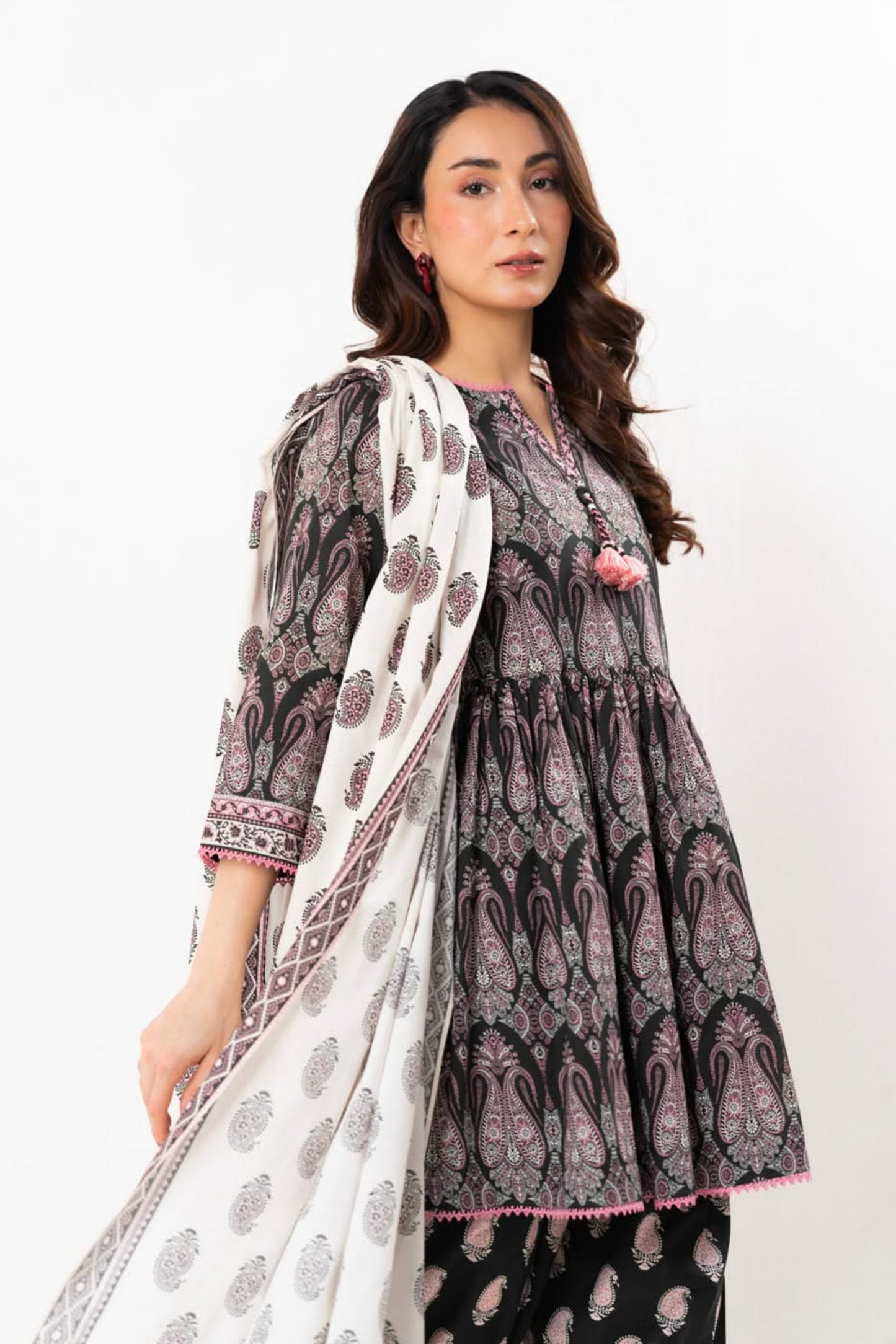 Alkaram 100% Original Lawn 3 Piece ๐๐งก
