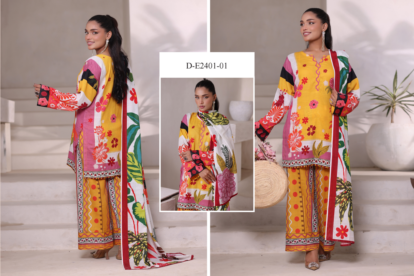 MoosaJee 100% Original KHADDAR CORDS Unstitched 3Ps๐๐ฅ