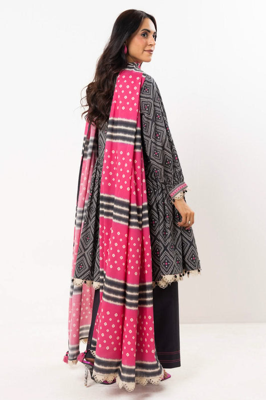 Alkaram Digital Printed Lawn 3 Piece ๐๐งก