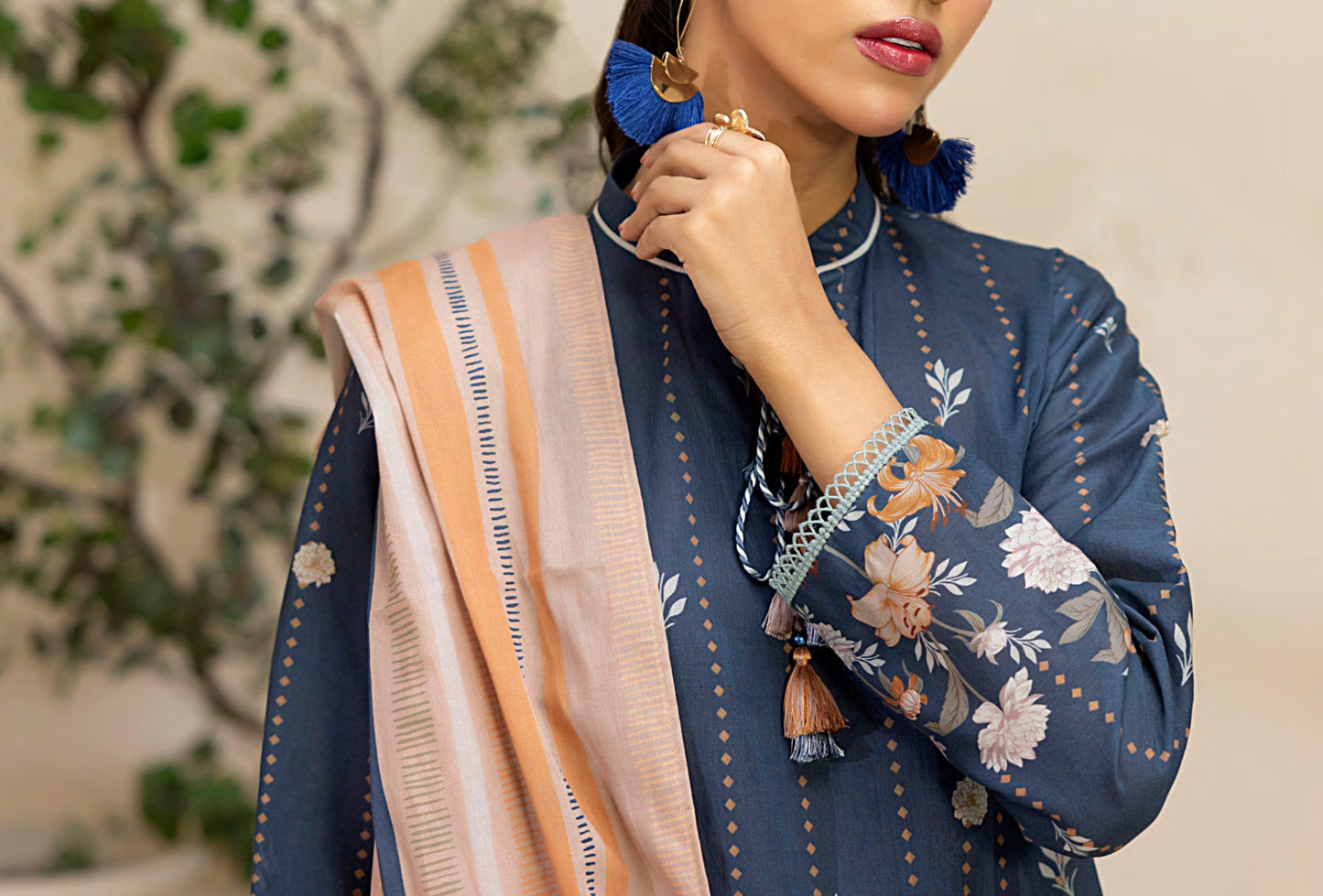 SALITEX FLORA VOL-I 100% Original Lawn ❤️ by SANA& SARA