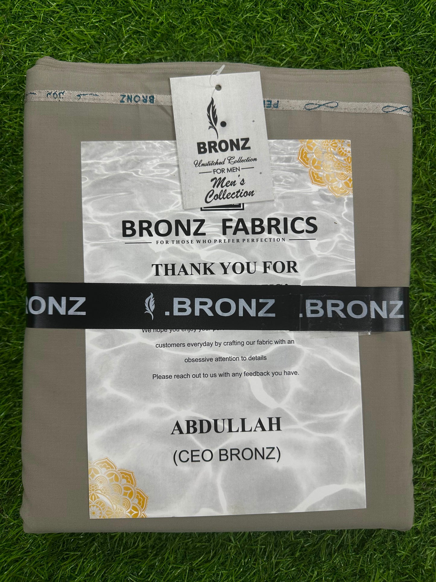 BRONZ KHAKI MEN'S WASH & WEAR COLLECTION