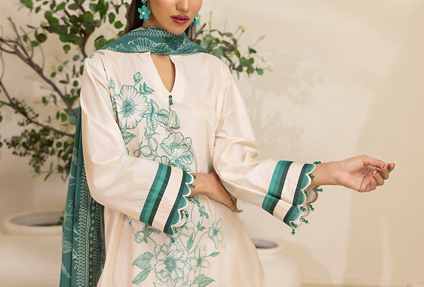 SALITEX FLORA VOL-I 100% Original Lawn ❤️ by SANA& SARA