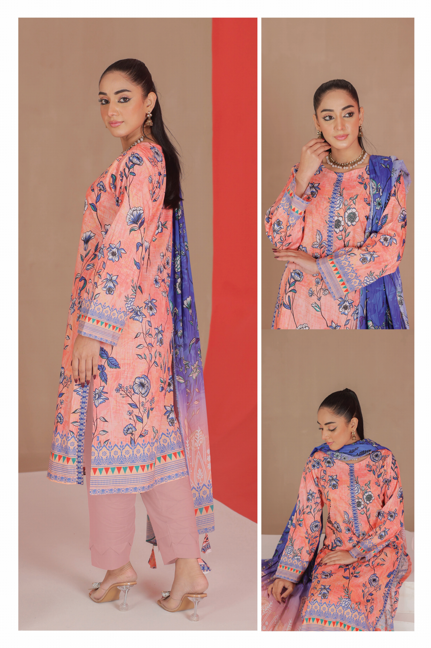 Flat 50% Off Lamisah Jade Broshia Jacquard 100% Original Lawn Unstitched in Wholesale π₯³π―β