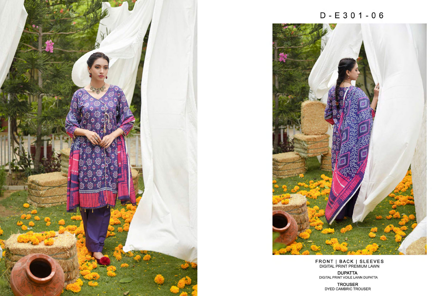MoosaJee 100% Original Heritage Chunri Unstitched 3Ps๐๐ฅ