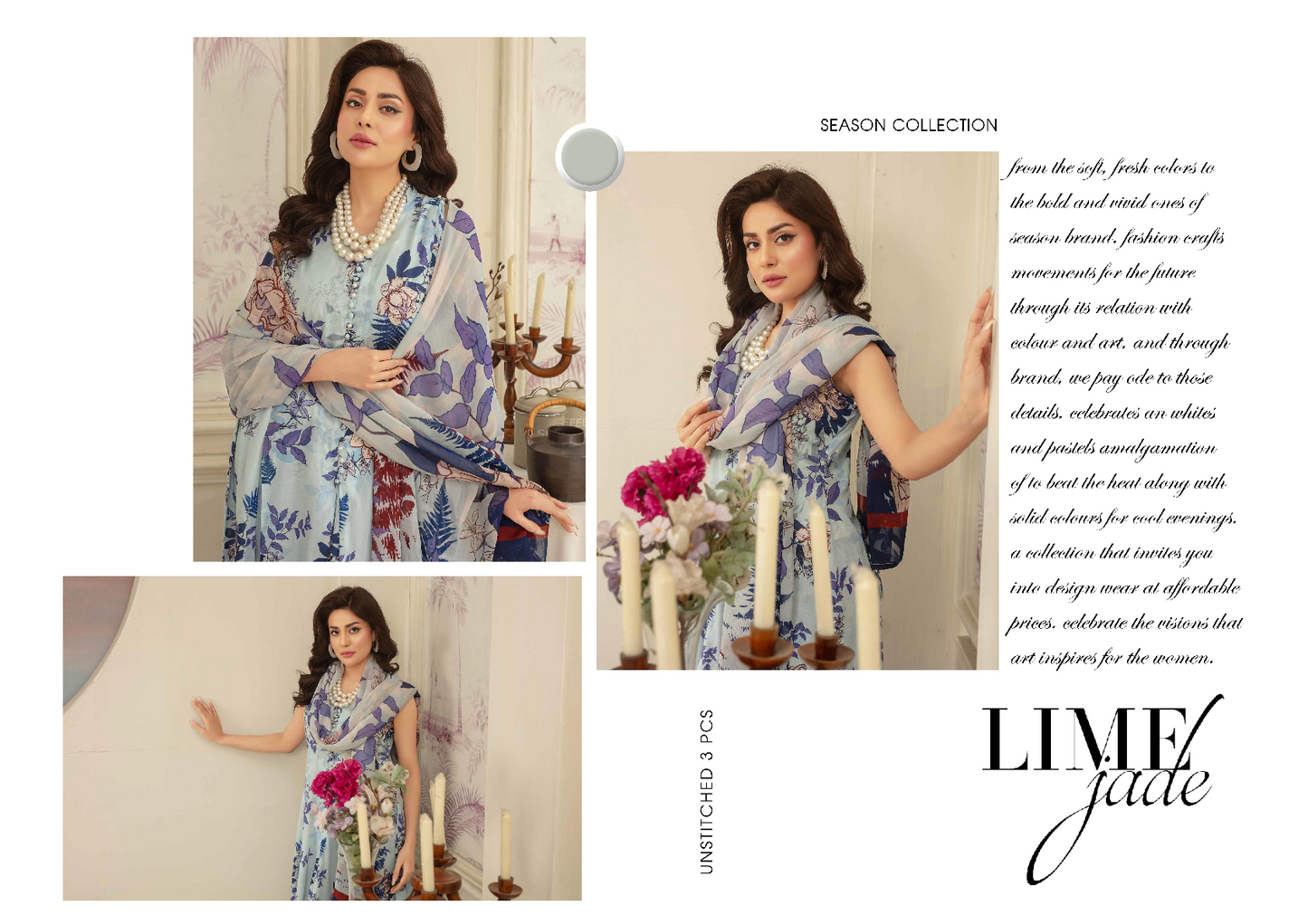 Rajwan by DASTAAN Lawn Unstitched Lawn 100% Original Lawn 3 Pieces ❤️🔥