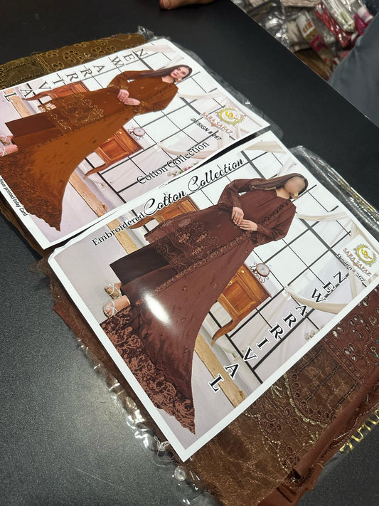 Buy Unstitched Luxury Embroidered Fancy CHIKENKARI 3 Piece in Wholesale Price โ
๐ฏ