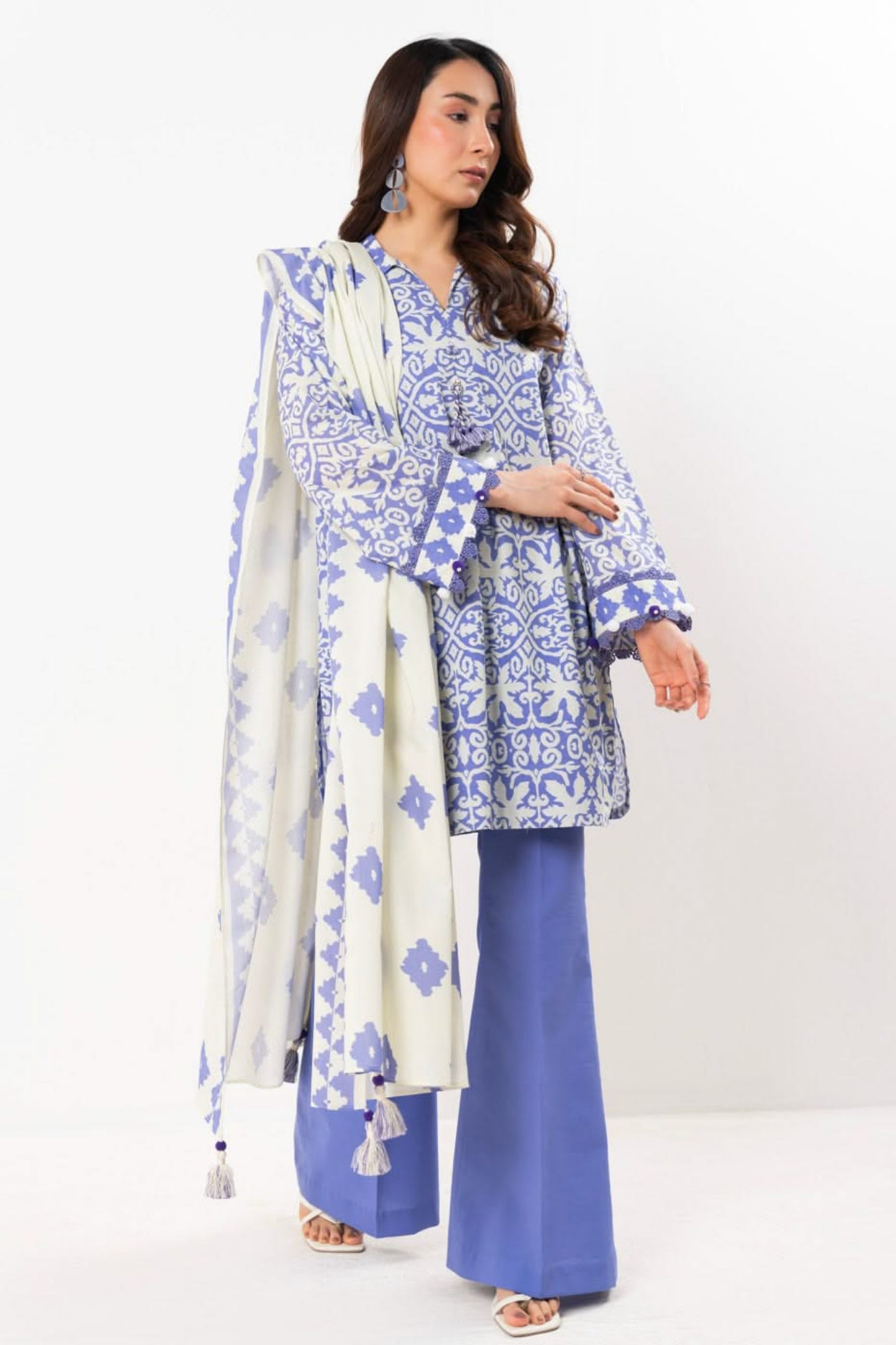 Alkaram 100% Original Lawn 3 Piece ๐๐งก