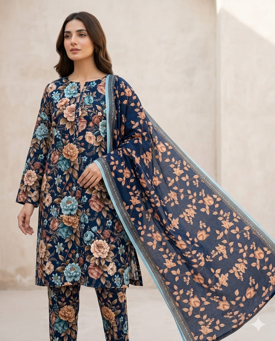 ZAMAN NINOKARA UNSTITCHED COLLECTION D#10