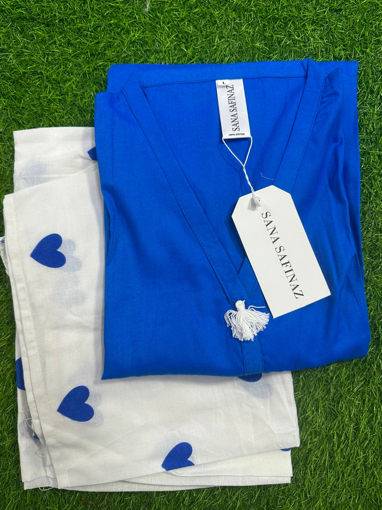 SanaSafinaz Stitched 2PCS Blue