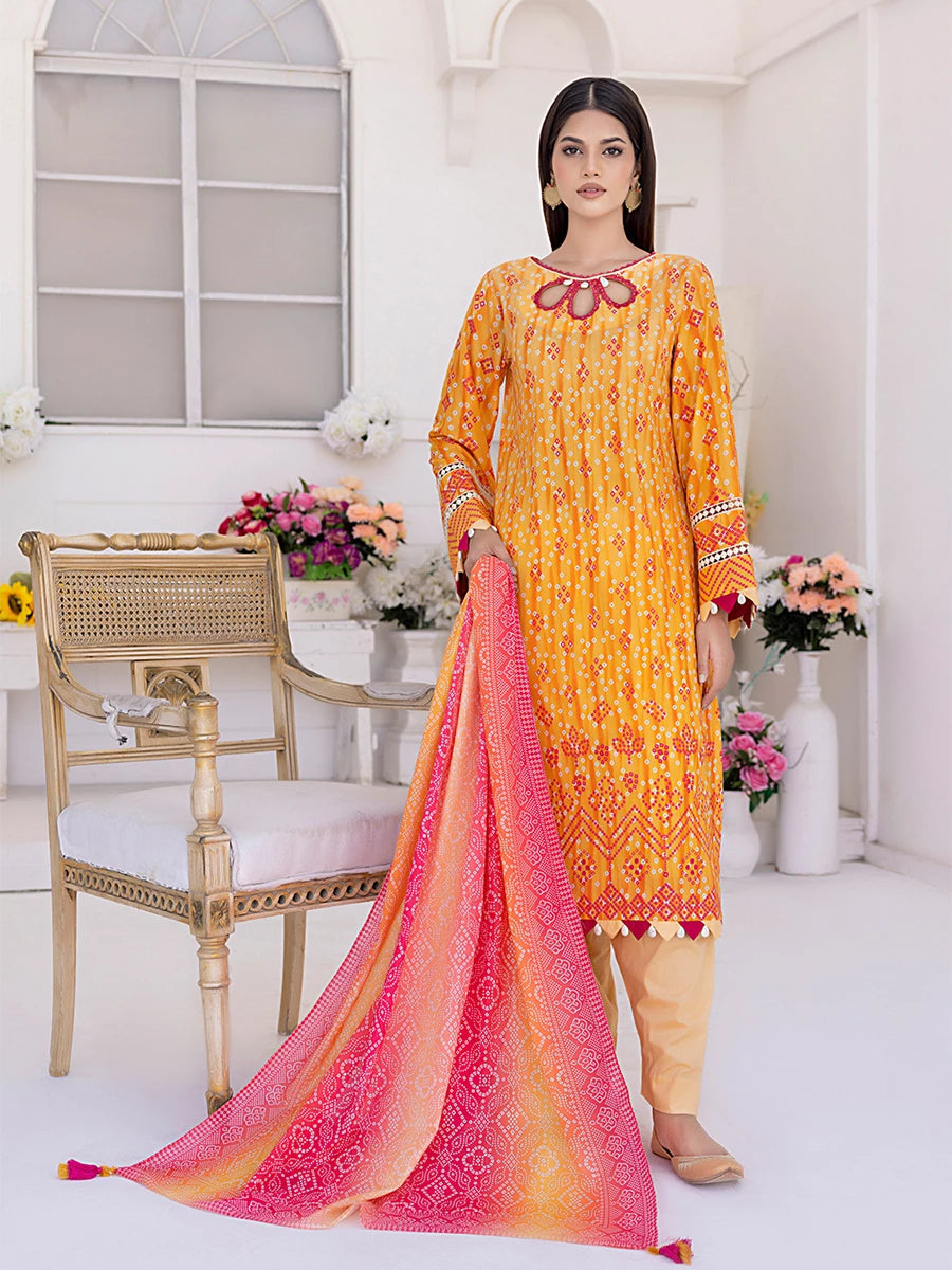 Salitex Chunri Unstitched Lawn 3 Pieces Vol II 🔥❤️