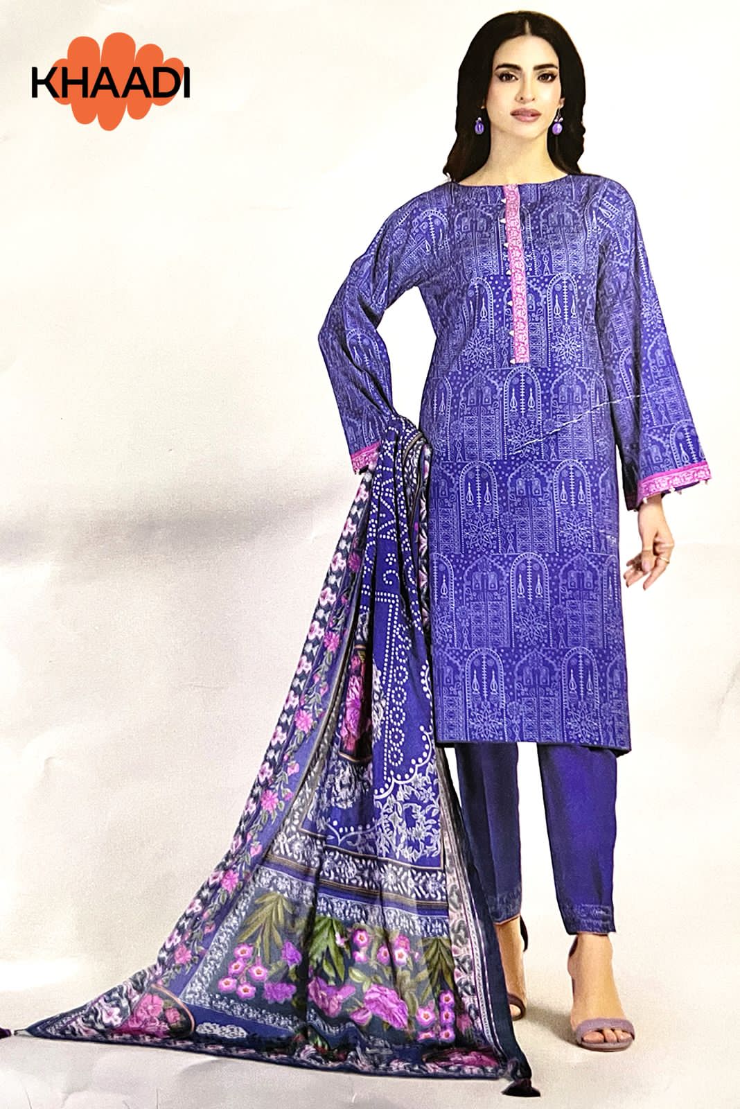 KHAADI 100% Original 3 Piece
