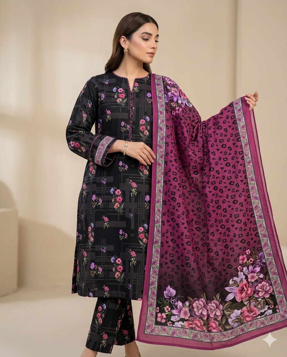 ZAMAN NINOKARA UNSTITCHED COLLECTION D#24