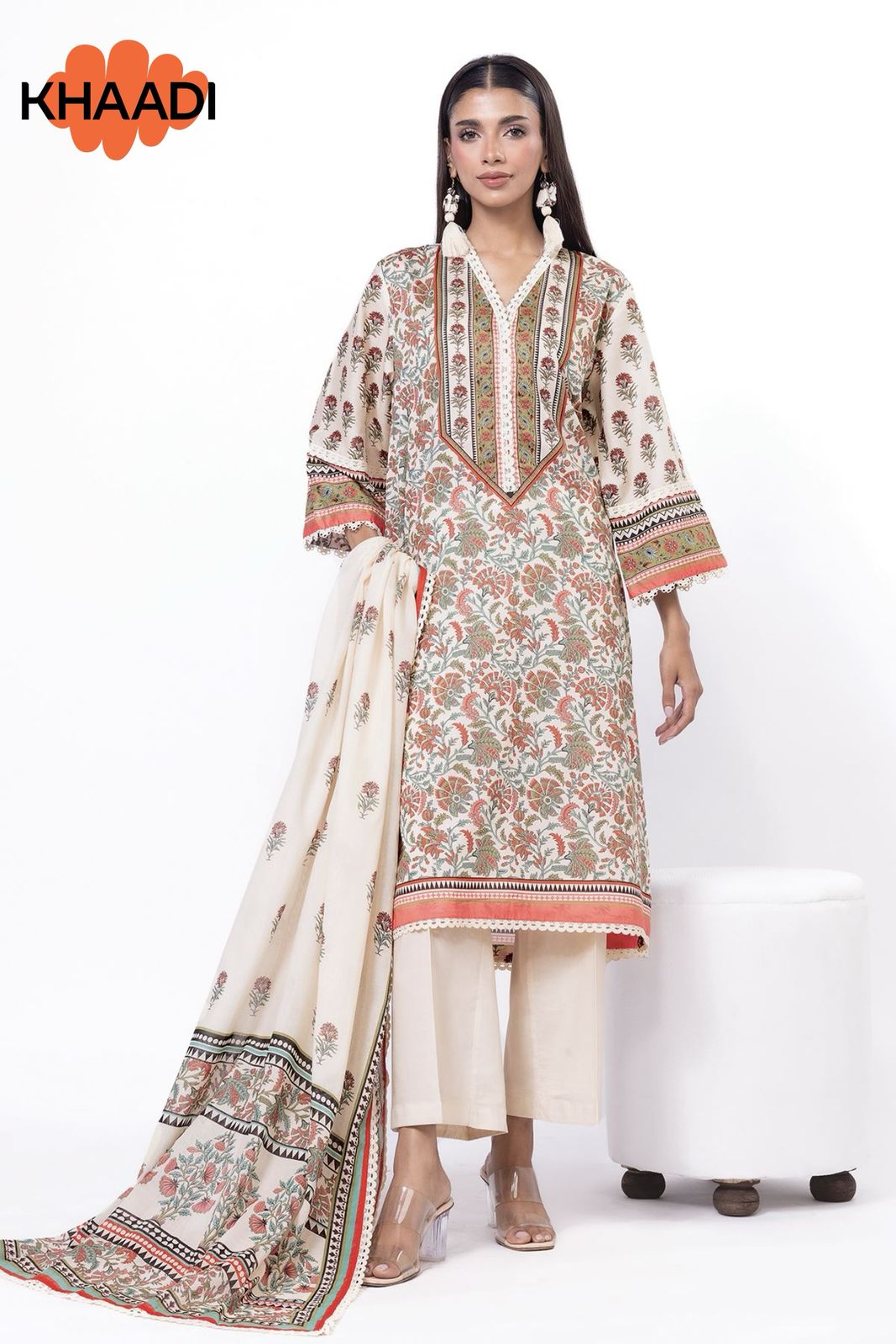 KHAADI 100% Original 3 Piece