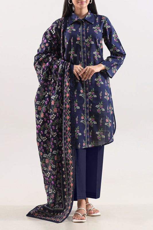 Saya 3 Piece Premium Lawn Collection D.C:U01-25711-02B