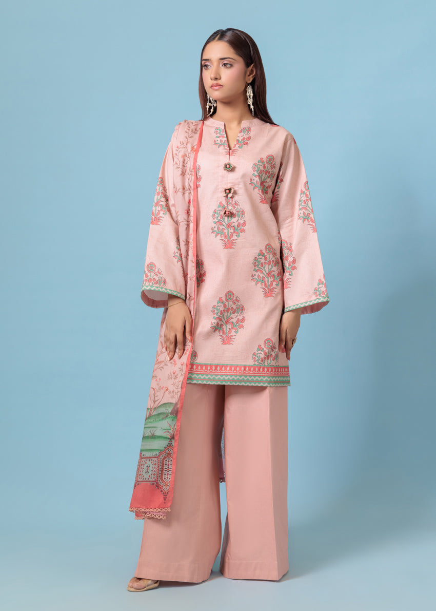 Bonanza Satrangi Unstitched Azure - 3 Pc (WU3PPBS25LIUN47)
