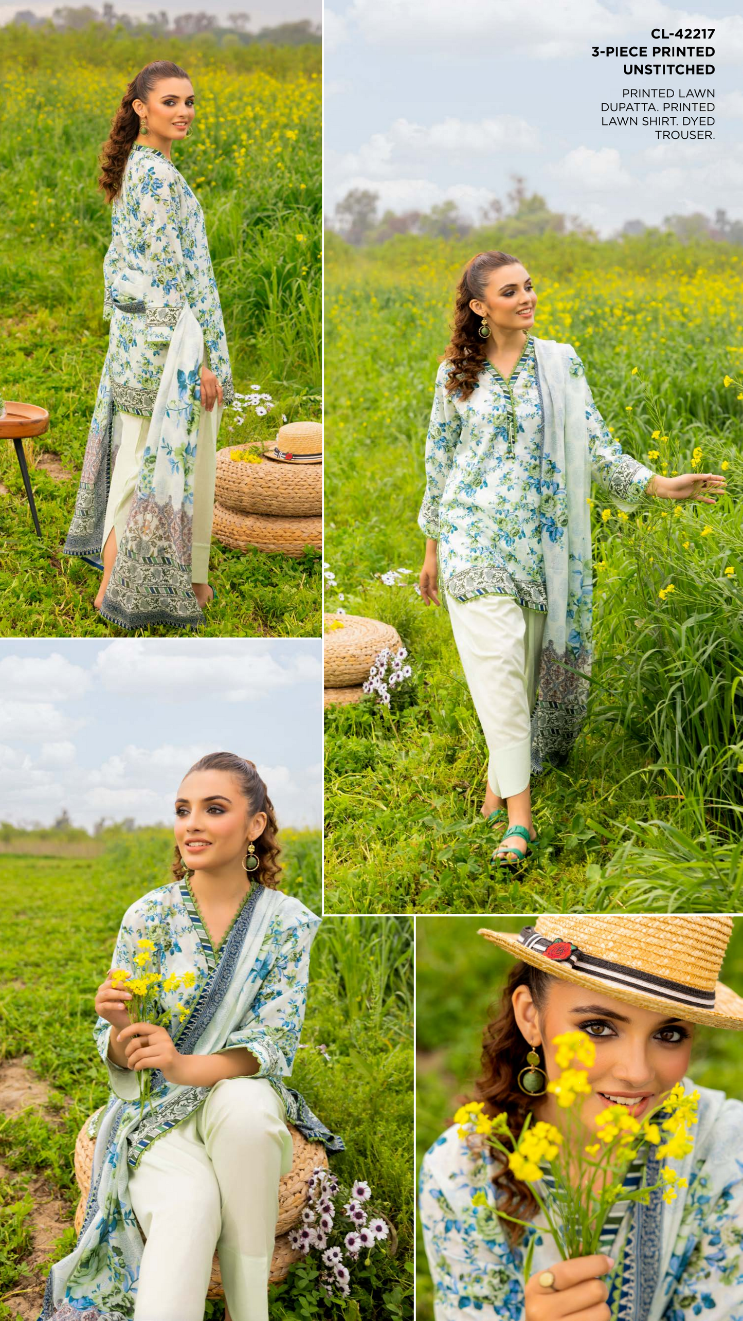 GulAhmed Original Lawn Unstitched 3 Pieces ππ₯β¨