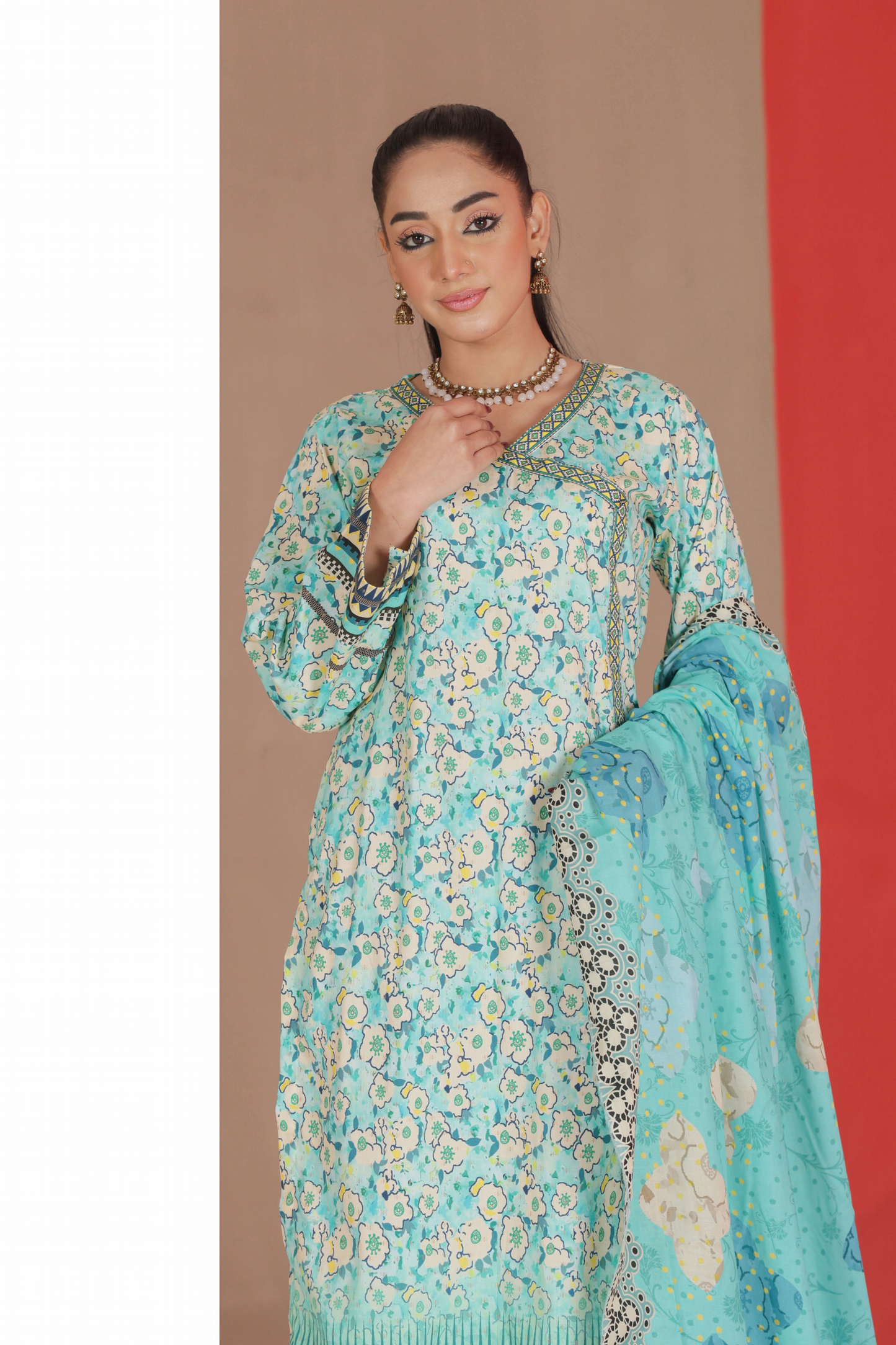 Flat 50% Off Lamisah Jade Broshia Jacquard 100% Original Lawn Unstitched in Wholesale π₯³π―β