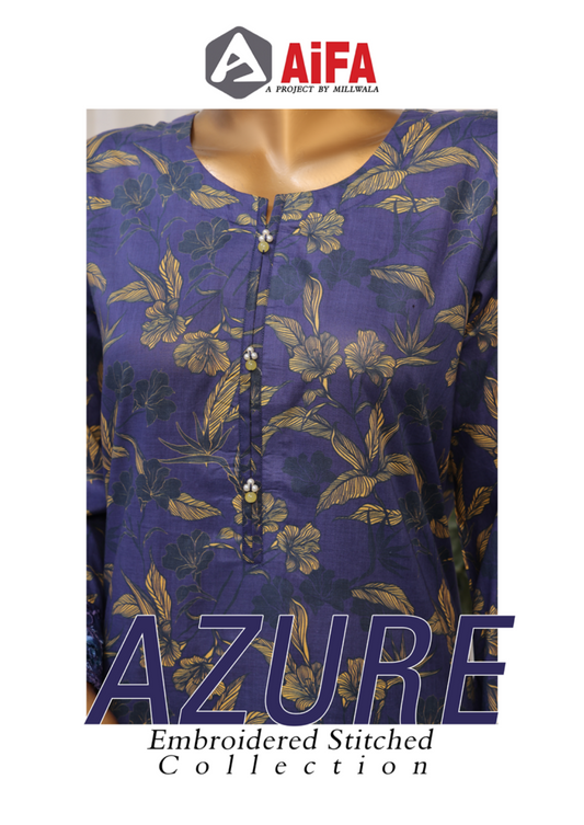 Aifa Azure Stitched Embroidery Collection 🧵🏐