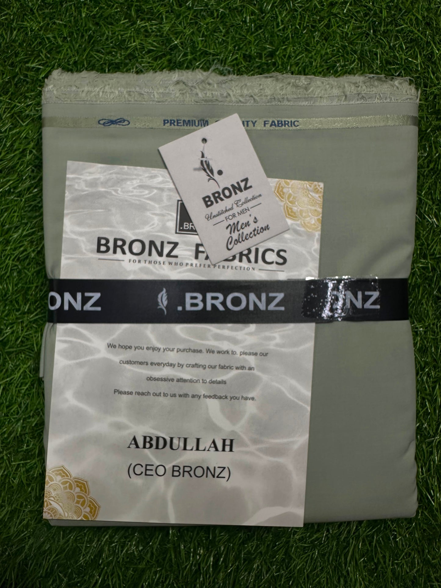 BRONZ PISTACHIO MEN'S WASH & WEAR COLLECTION