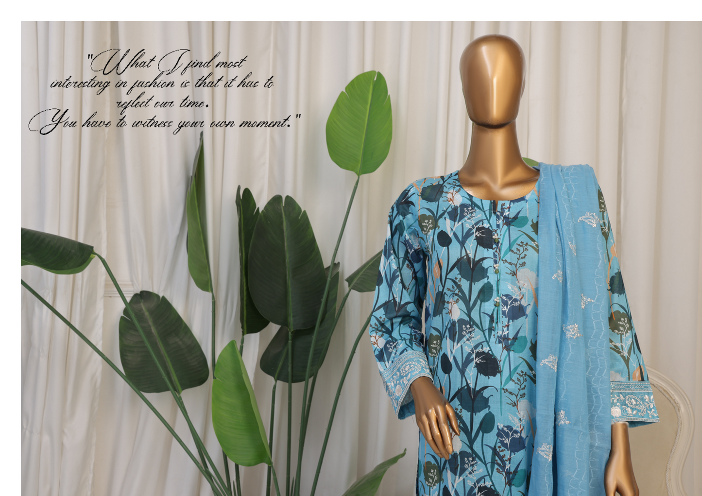 Aifa Azure Stitched Embroidery Collection 🧵🏐