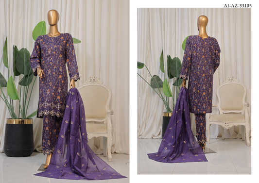 Aifa Azure Stitched Embroidery Collection 🧵🏐