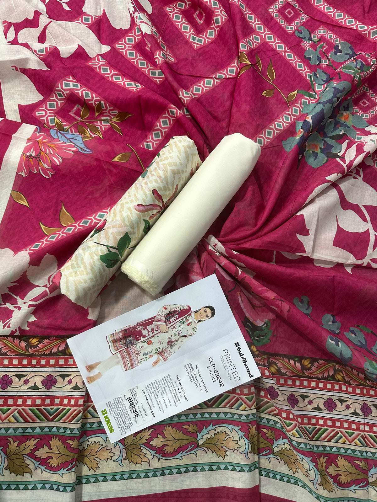 Gul Ahmed CLP-52242 Printed 3Pcs