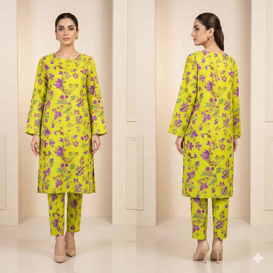EGO 5MTR – DAABI Digital Printed All-Over 2-Piece Suit Unstitched Collection