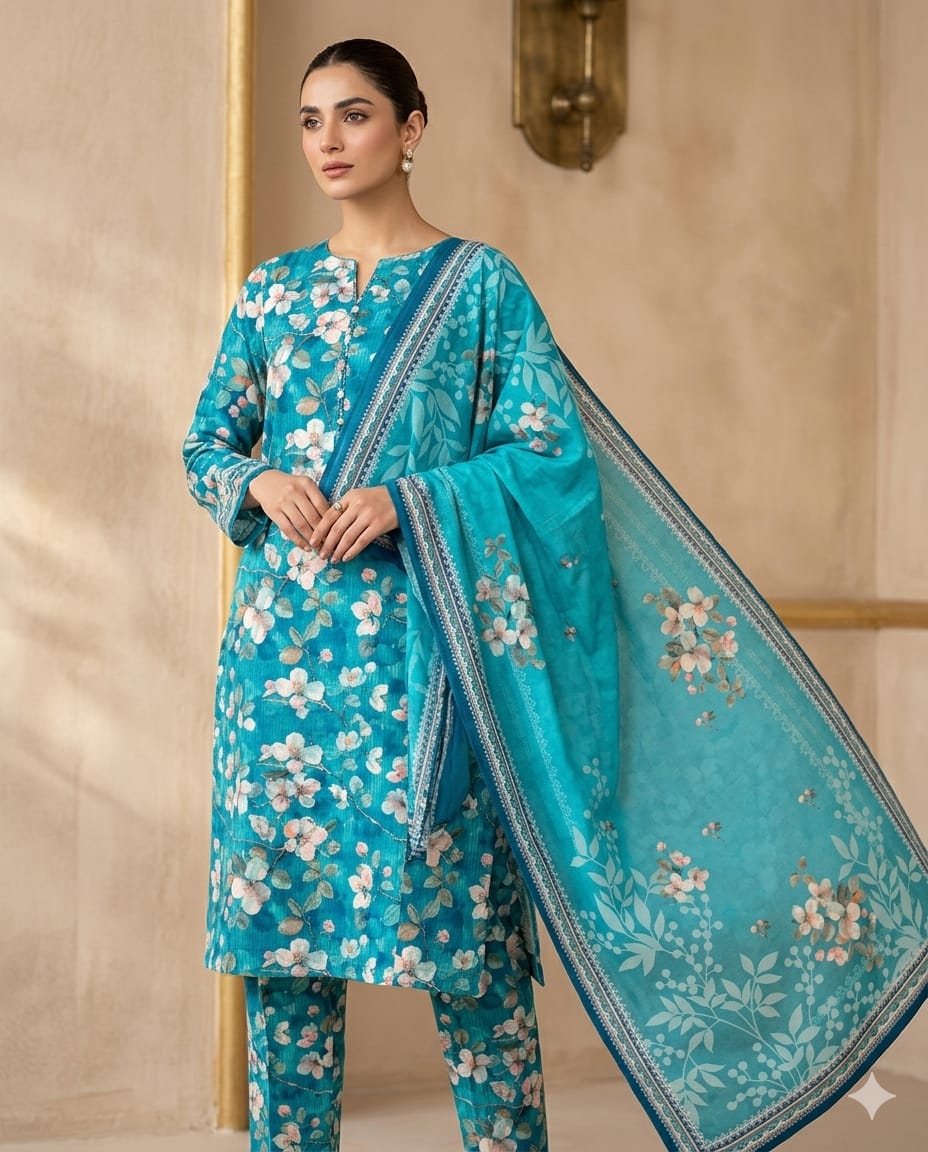 ZAMAN NINOKARA UNSTITCHED COLLECTION D#11